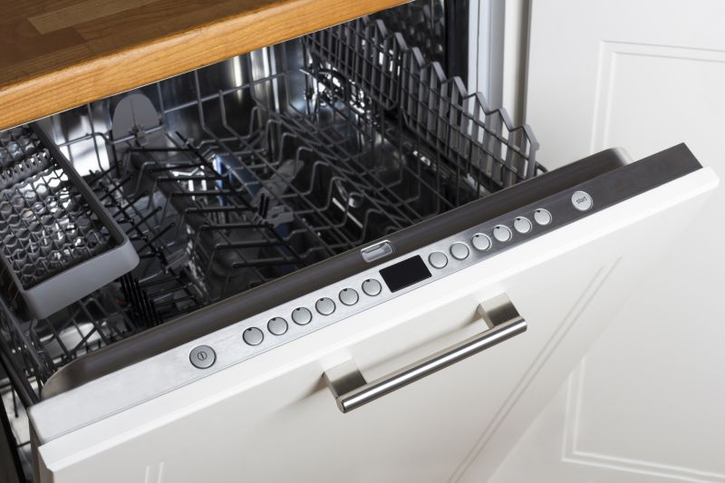 Modern Dishwasher Control Panel